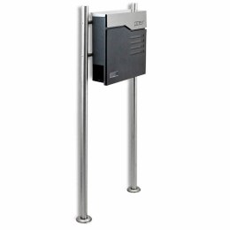 Nowoczesna i stylowa Skrzynka pocztowa na Listy i gazety ze stali nierdzewnej