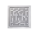 Odpływ kwadratowy kratka ściekowa prysznicowa 20x20cm stal niedzewna Pixel