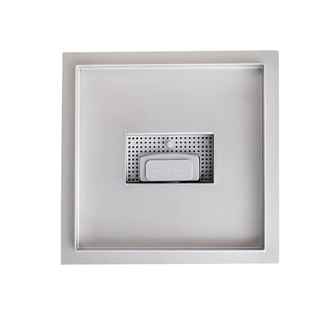 Odpływ kwadratowy prysznicowy kratka prysznicowa 30x30cm stal nierdzewna Befliesbar