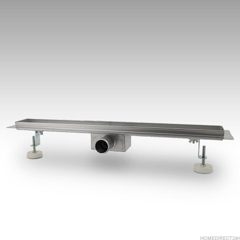 Odpływ podłogowy/liniowy z niskim syfonem 130cm Welle wydajny/mocny