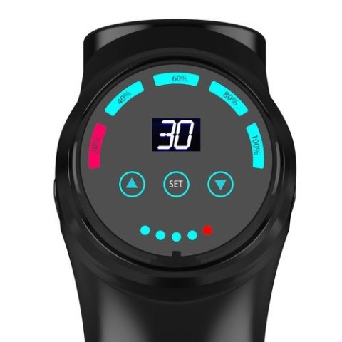 Pistolet do Masażu Masażer Malatec 10 głowic końcówek do ciała 30 trybów