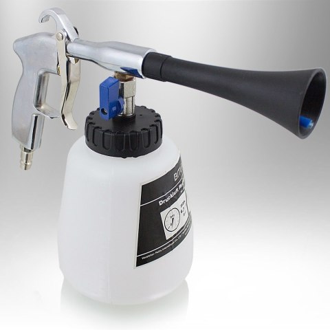 Pistolet ze zbiornikiem do piaskowania BITUXX do usuwania zabrudzeń