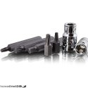 Profesjonalny zestaw BITÓW 41elementów z uchwytami Bituxx w walizce Stal CrV Torx Spline Hex