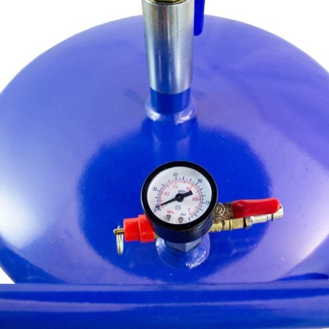 Przenośna mobilna Zlewarka do oleju Warsztatowa Regulowana ze zbiornikiem 80L