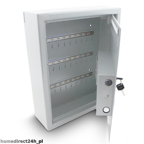 Sejf z zamkiem elektronicznym do firm na klucze drobiazgi 48 haczyków