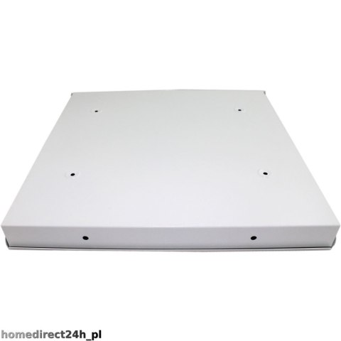 Skrzynka Pocztowa z dziurkami modern design metalowa biała na listy