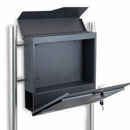 Skrzynka pocztowa na stojaku nierdzewna Wolnostojąca nowoczesna inox