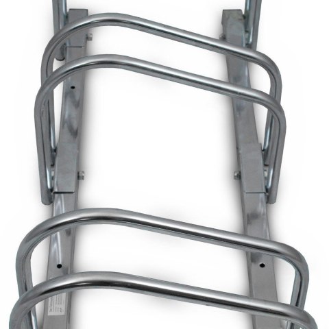 Stojak Postojowy Serwisowy na 6 miejsc uniwersalny uchwyt metalowy rowerowy