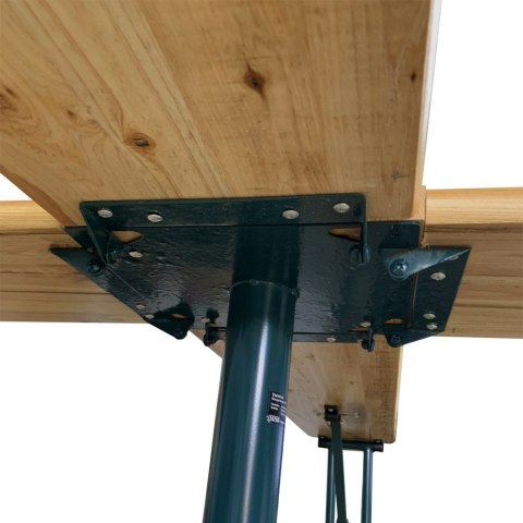 Stolik Ewentowy barowy Składany z otworem na parasol Ławka imprezowa