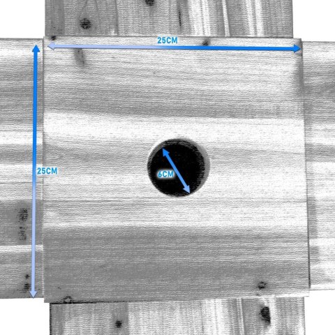Stolik Ewentowy barowy Składany z otworem na parasol Ławka imprezowa