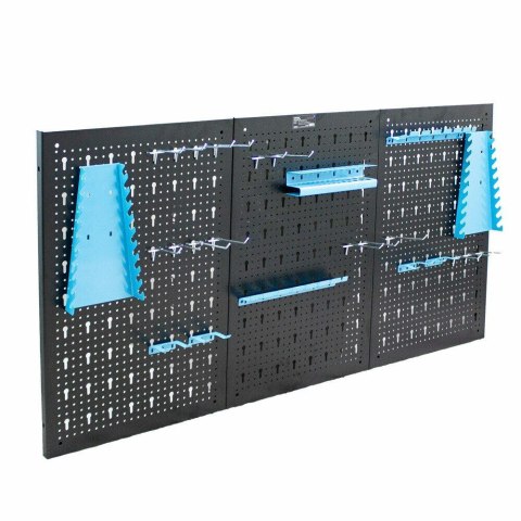 Tablica narzędziowa ścianka do warsztatu na narzędzia z haczykami 3 panele