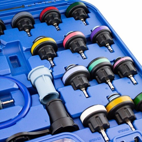 Tester układu chłodzenia szczelności 28 elementów Zestaw Miernik BITUXX