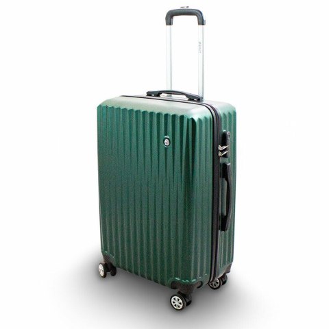 Torby podróżne Walizki ABS do samolotu kabinówka Zestaw 3szt Zielone