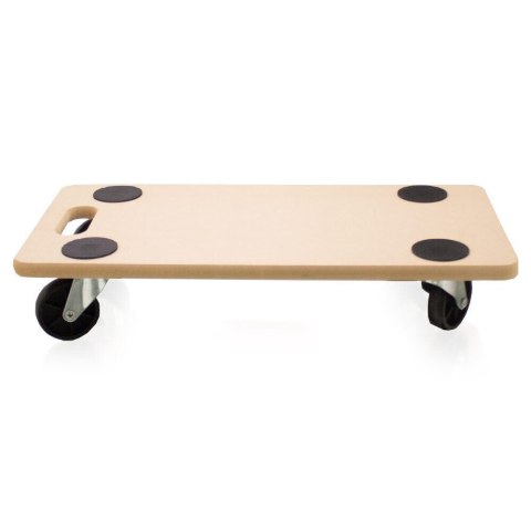 Wózek transportowy do 200kg płyta mdf 58x28,5cm do przewożenia na kółkach