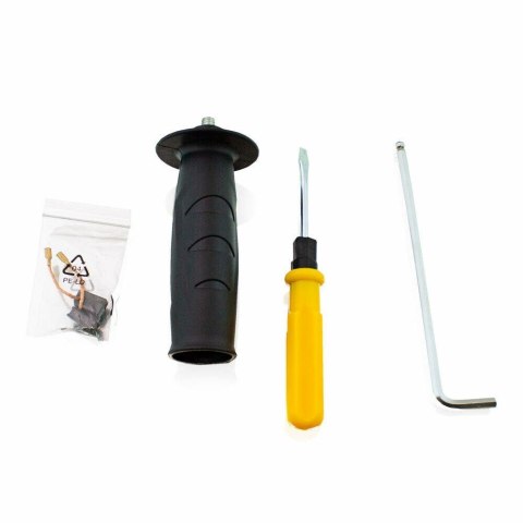 Wygodna szlifierka do regipsów 1200W z workiem na pył do ścian i sufitów