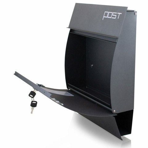 Wypukła Skrzynka pocztowa na listy gazety z okienkami nowoczesna