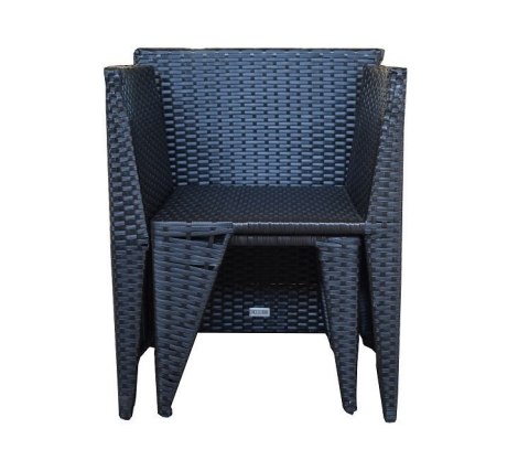 Zestaw Mebli Ogrodowych tarasowych Technorattan na Balkon Meble na taras