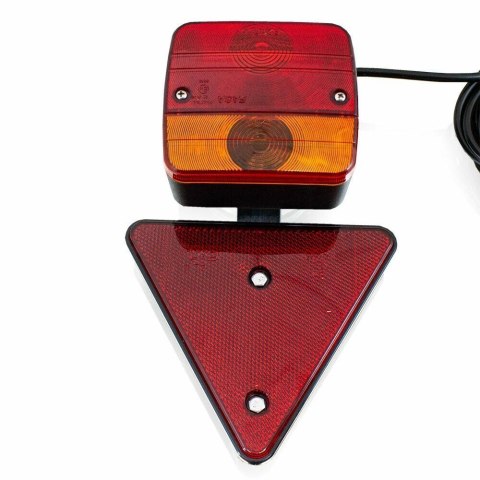 Zestaw Oswietlenia do Przyczepy Samochodowej Odblaskowy 7 pinowe Złącze