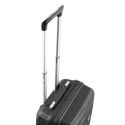 Zestaw walizek podróżnych 3szt Barut Czarne ABS 4 kółka 360° rączka teleskopowa