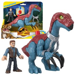 Jurassic World zestaw Imaginext figurki Therizinosaurus + Owen ZA5096