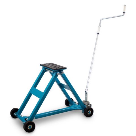 Podnośnik nożycowy BITUXX 2,5T płaska platforma 11-48cm na korbę ręczną