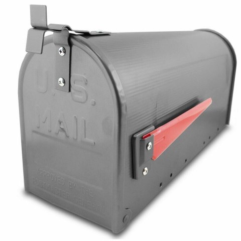 Skrzynka pocztowa na listy w stylu amerykańskim na stojaku duża