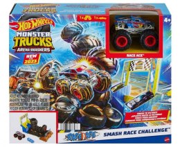 Zestaw Monster Trucks Arena Smashers Race Ace Wieża opon Hot Wheels