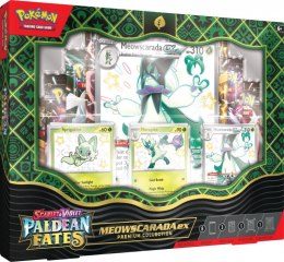 Karty Paldean Fates Premium Collection Meowscarada Pokemon TCG