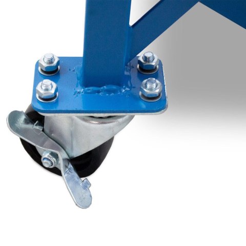 Podnośnik nożycowy hydrauliczny do motoru Bituxx udźwig 135kg mobilny