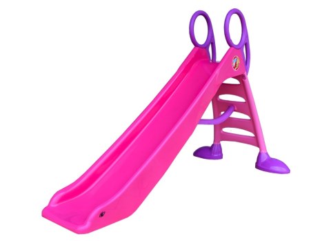 Zjeżdżalnia 200 cm ślizgu 2085 RÓŻOWA