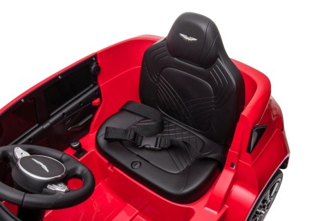 Aston Martin DBX na akumulator dla dzieci Czerwony + Pilot + EVA + Pasy + Wolny Start + Audio LED