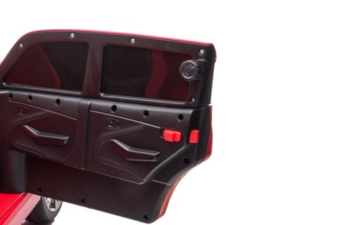 Aston Martin DBX na akumulator dla dzieci Czerwony + Pilot + EVA + Pasy + Wolny Start + Audio LED