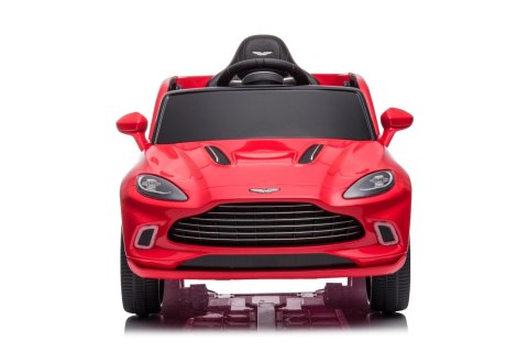 Aston Martin DBX na akumulator dla dzieci Czerwony + Pilot + EVA + Pasy + Wolny Start + Audio LED