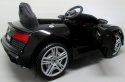 AUDI R8 Sport Czarny Auto na akumulator EVA Skóra pilot