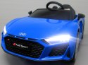 AUDI R8 Sport NIEBIESKI Auto na akumulator EVA Skóra pilot
