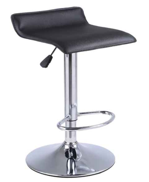 Hoker D1S Krzesło Barowe Fotel obrotowy Ekoskóra Regulowana wysokość