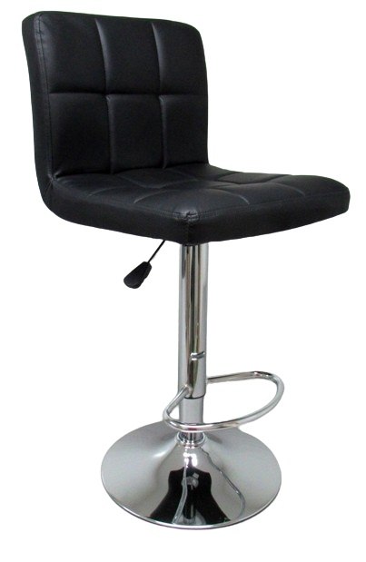 Hoker D2S Krzesło Barowe Fotel obrotowy Ekoskóra Regulowana wysokość