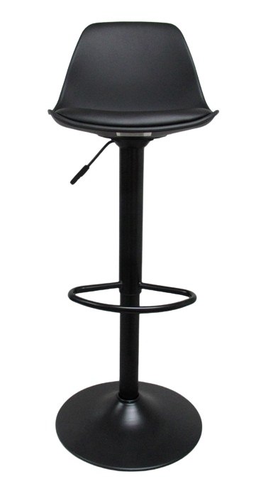 Hoker D4B Krzesło Barowe Fotel obrotowy Ekoskóra Regulowana wysokość