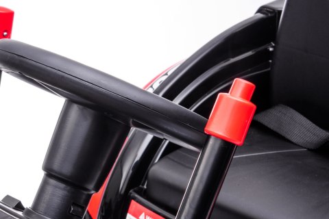 Koparka Traktor na akumulator dla dzieci Czerwony + Ruchome Ramię Łyżka + Pilot + Wolny Start + Radio FM + LED