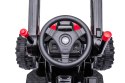 Koparka Traktor na akumulator dla dzieci Czerwony + Ruchome Ramię Łyżka + Pilot + Wolny Start + Radio FM + LED
