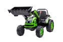 Koparka Traktor na akumulator dla dzieci Zielony + Ruchome Ramię Łyżka + Pilot + Wolny Start + Radio FM + LED