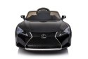 Lexus LC500 na akumulator dla dzieci Czarny + Pilot + Wolny Start + EVA + Audio LED