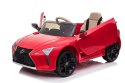 Lexus LC500 na akumulator dla dzieci Czerwony + Pilot + Wolny Start + EVA + Audio LED