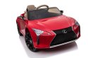Lexus LC500 na akumulator dla dzieci Czerwony + Pilot + Wolny Start + EVA + Audio LED