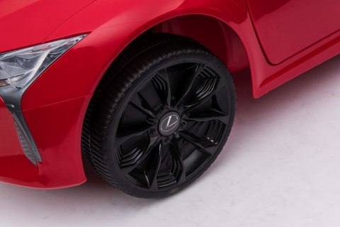 Lexus LC500 na akumulator dla dzieci Czerwony + Pilot + Wolny Start + EVA + Audio LED