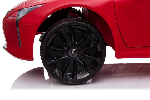 Lexus LC500 na akumulator dla dzieci Czerwony + Pilot + Wolny Start + EVA + Audio LED