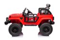 Auto terenowe OFF-ROAD 3.0 dla dzieci Czerwony + Pilot + Wolny Start + Pasy + Audio LED