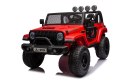 Auto terenowe OFF-ROAD 3.0 dla dzieci Czerwony + Pilot + Wolny Start + Pasy + Audio LED