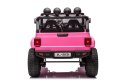 Auto terenowe OFF-ROAD 3.0 dla dzieci Różowy + Pilot + Wolny Start + Pasy + Audio LED