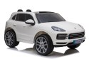 Porsche Cayenne S na akumulator dla dzieci Lakier Biały SUV + Pilot
